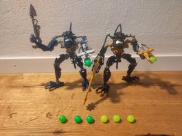 Lego Bionicle Vezok und Raidak 100% komplett