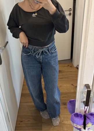 Adidas Pullover, kurz