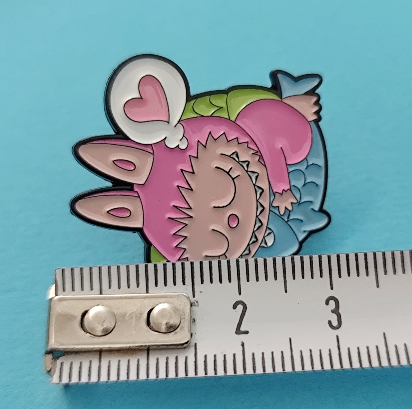 Plaketten & Abzeichen: Pin: Labubu Schläft & Träumt ca. 3 cm – Neu und originalverpackt aus Bettingen von hamau2012 4