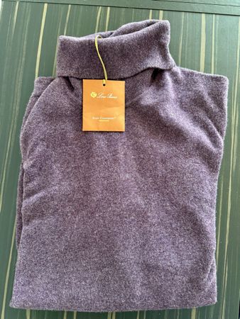 Loro Piana Rollkragenpullover Baby Cashmere Gr. 58 – neu