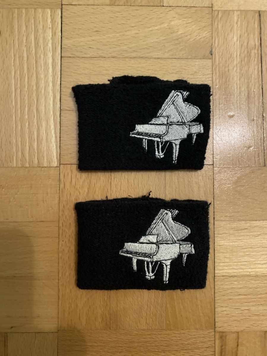 Accessori: Schweissbänder Flügel / Pianisten – Usato da Zürich venduto da Wim-Broccoli
