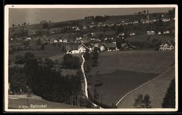 AK Rehetobel, Ortsansicht mit Kirche