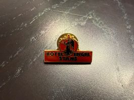 Hotel Engel Stans Anstecknadel, selten, Vintage Sammlerstück