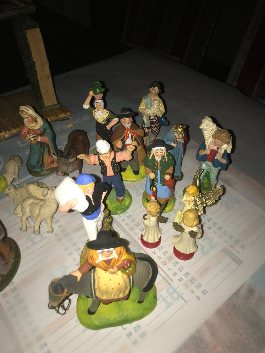 Toutes les décorations: Crèche "Noël" – D'occasion à PLAN-LES-OUATES par DUMONTBE