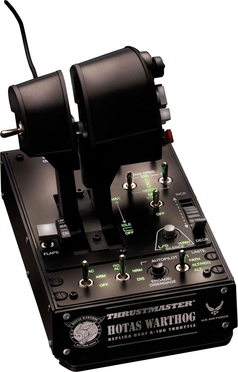 Thrustmaster Controller: Thrustmaster Hotas Warthog Dual Throttle – Nuovo (secondo la descrizione) da Bottmingen venduto da Vageek 2