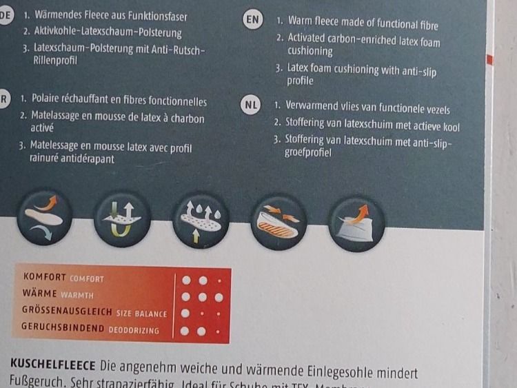 Giacche: Bergal Einlegesohle Kuschelfleece Grösse 29 – Nuovo e nell'imballaggio originale da Beckenried venduto da Havacola 7