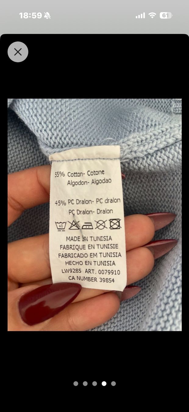 Marlboro Maglioni & Felpe: Pull maille bleu ciel - XXXL – Usato da Neirivue venduto da naz_z28w 3