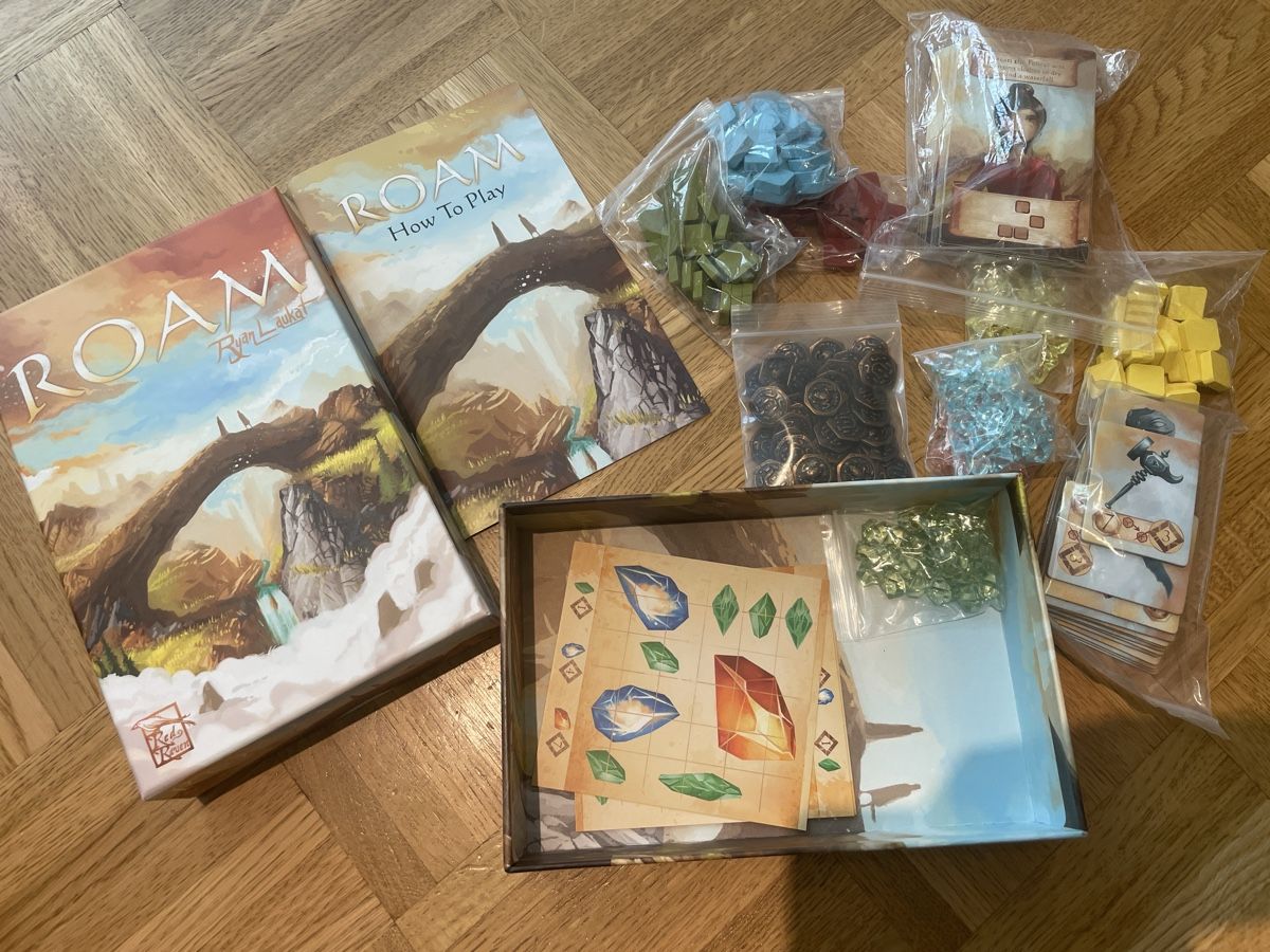 Giochi: Roam Brettspiel Redraven Games. – Usato da Therwil venduto da rubininio 2
