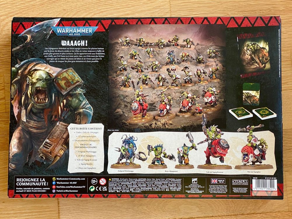 Warhammer 40k: Orks, Armee Set, Neu, ohne Codex! (Neu (gemäss ...