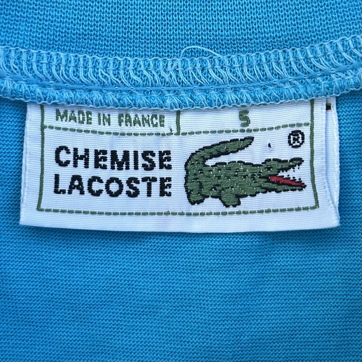 Lacoste T-shirt: Vintage Lacoste blue t shirt  – Usato da brent venduto da fukusapes 3