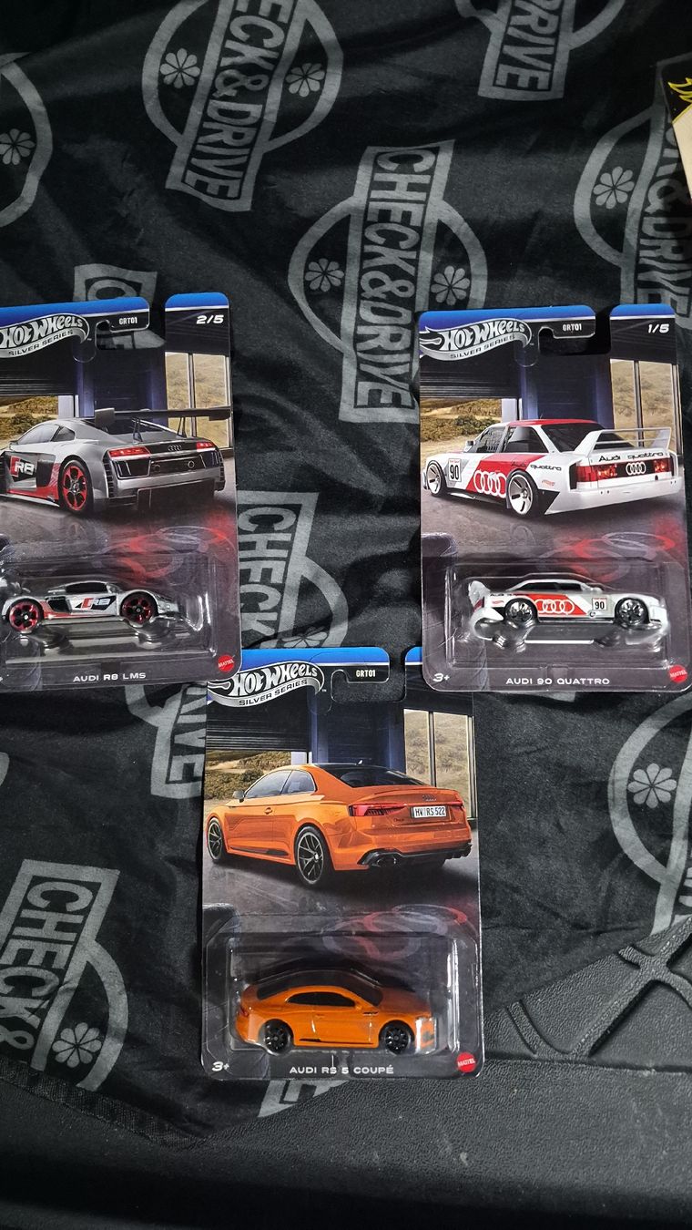 Hot Wheels Modellini d'auto: Hotwheesls Audi Trio – Nuovo e nell'imballaggio originale da Jona venduto da Rdiaz77