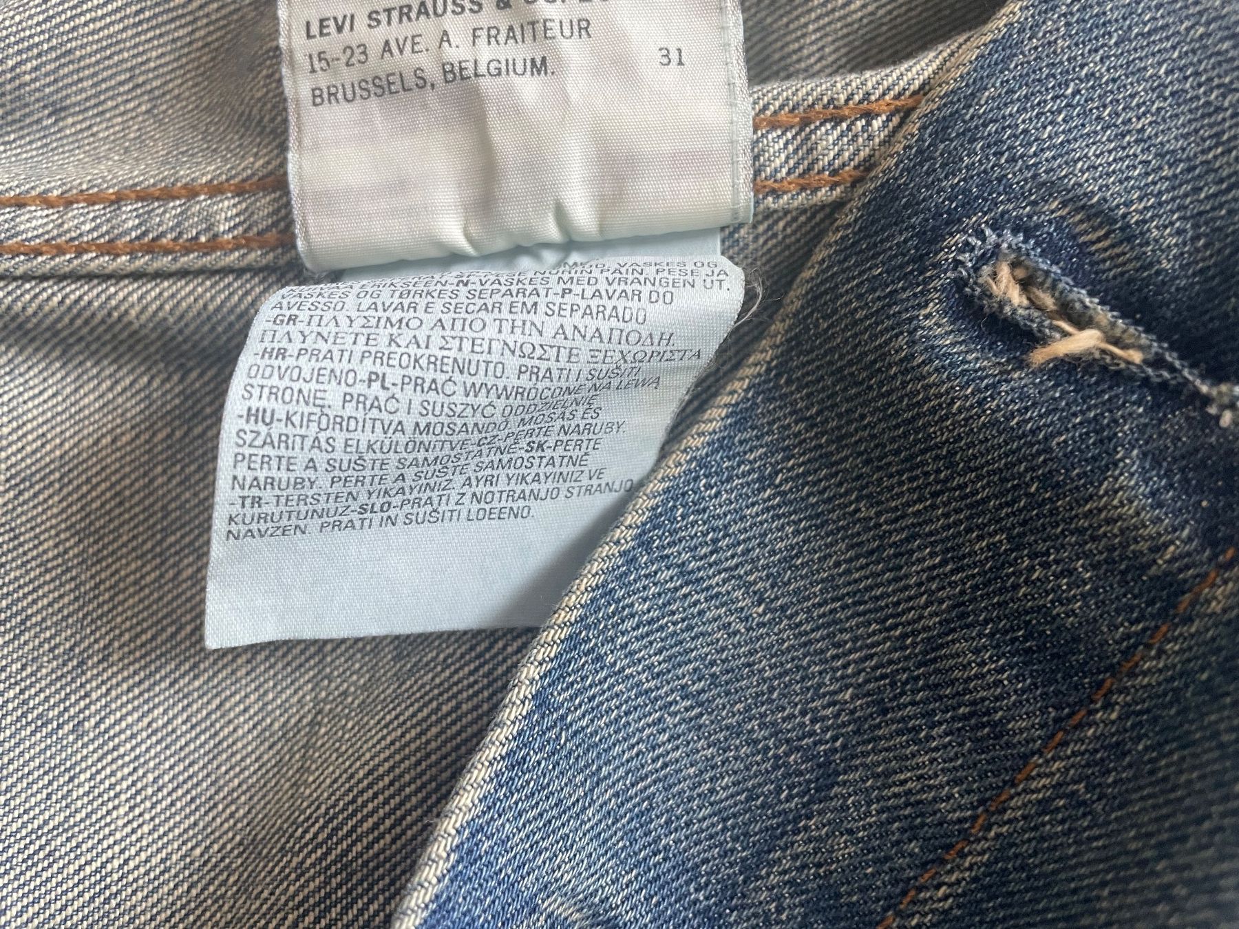 Levi's Jacken: Levi Strauss Jacke Jeans Vintage – Gebraucht aus Minusio von Pink222 7