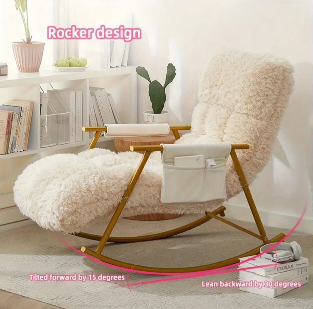 Poltrone: Plüsch Schaukelsofa Stuhl – Nuovo e nell'imballaggio originale da Hohenrain venduto da cars77 2