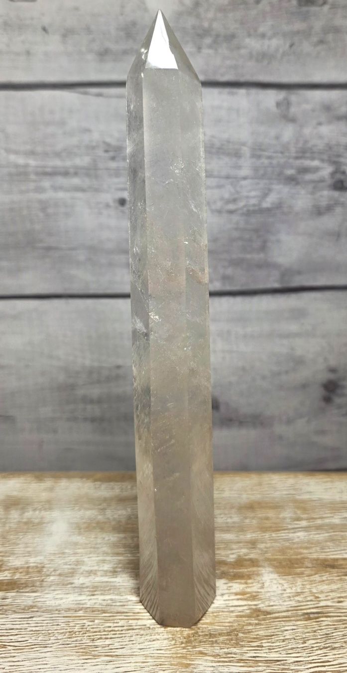Minerali & Pietre curative: Bergkristall Obelisk 332g – Nuovo e nell'imballaggio originale da Matzingen venduto da Shay_Crystalz