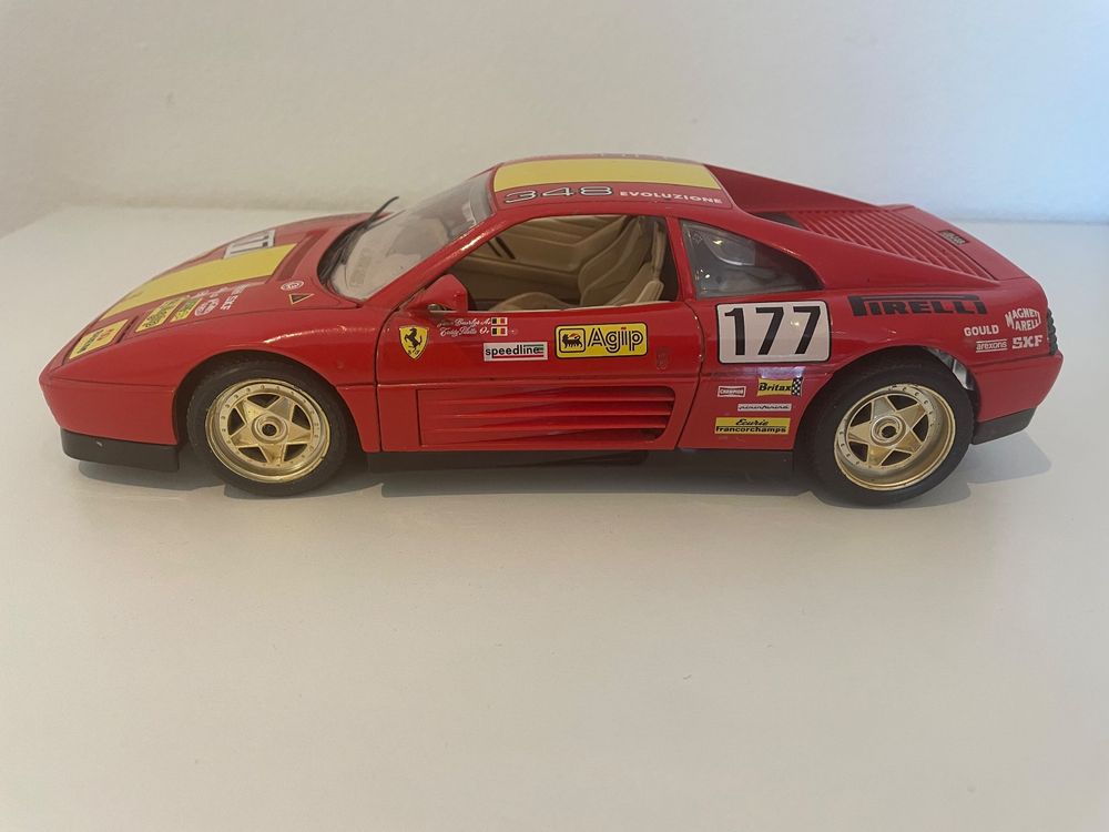 Ferrari 348tb Evoluzione -- Racing 177 - Bburago - 1:18 | Kaufen auf ...