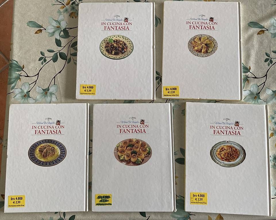 Libri: Libri di cucina Wilma De Angelis – Usato da Castel San Pietro venduto da sab_lj2d 1