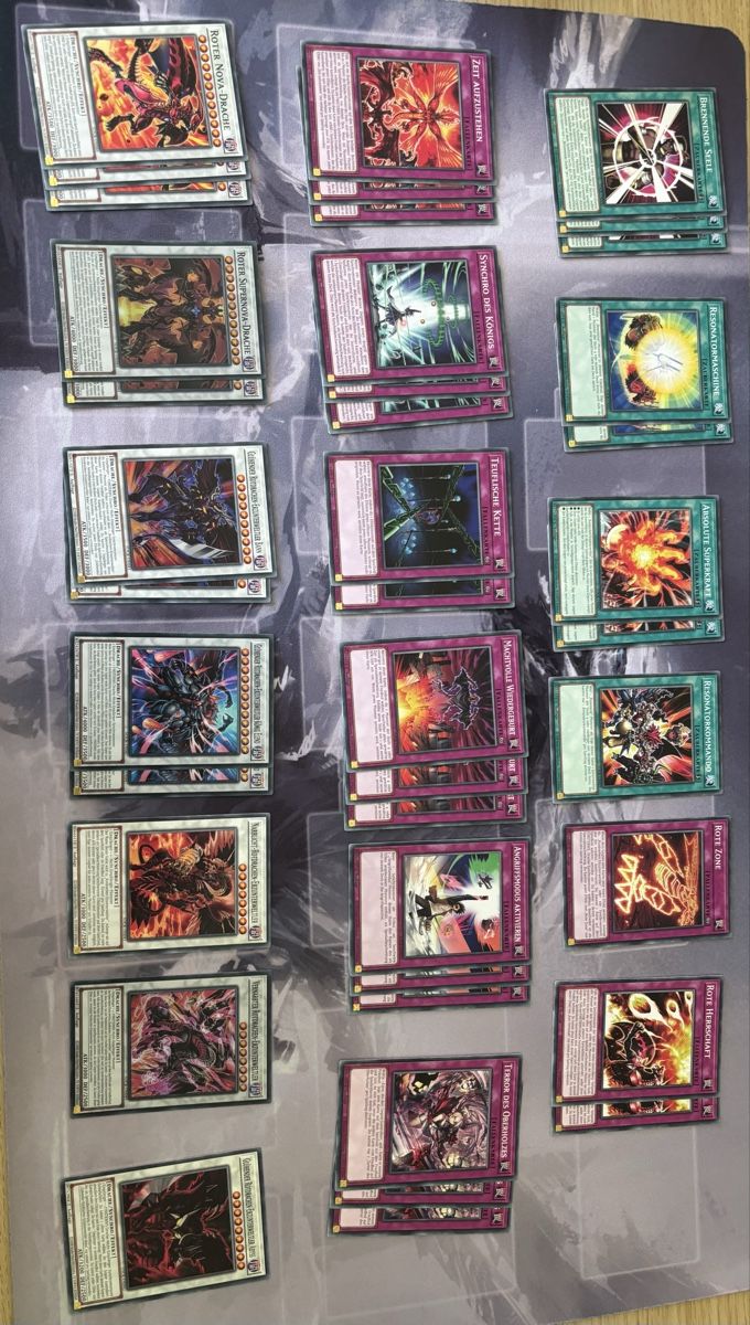 Cartoline: Yugioh Deck Rotdrachen-Erzunterweltler – Usato da Alterswil FR venduto da KaeserR 4