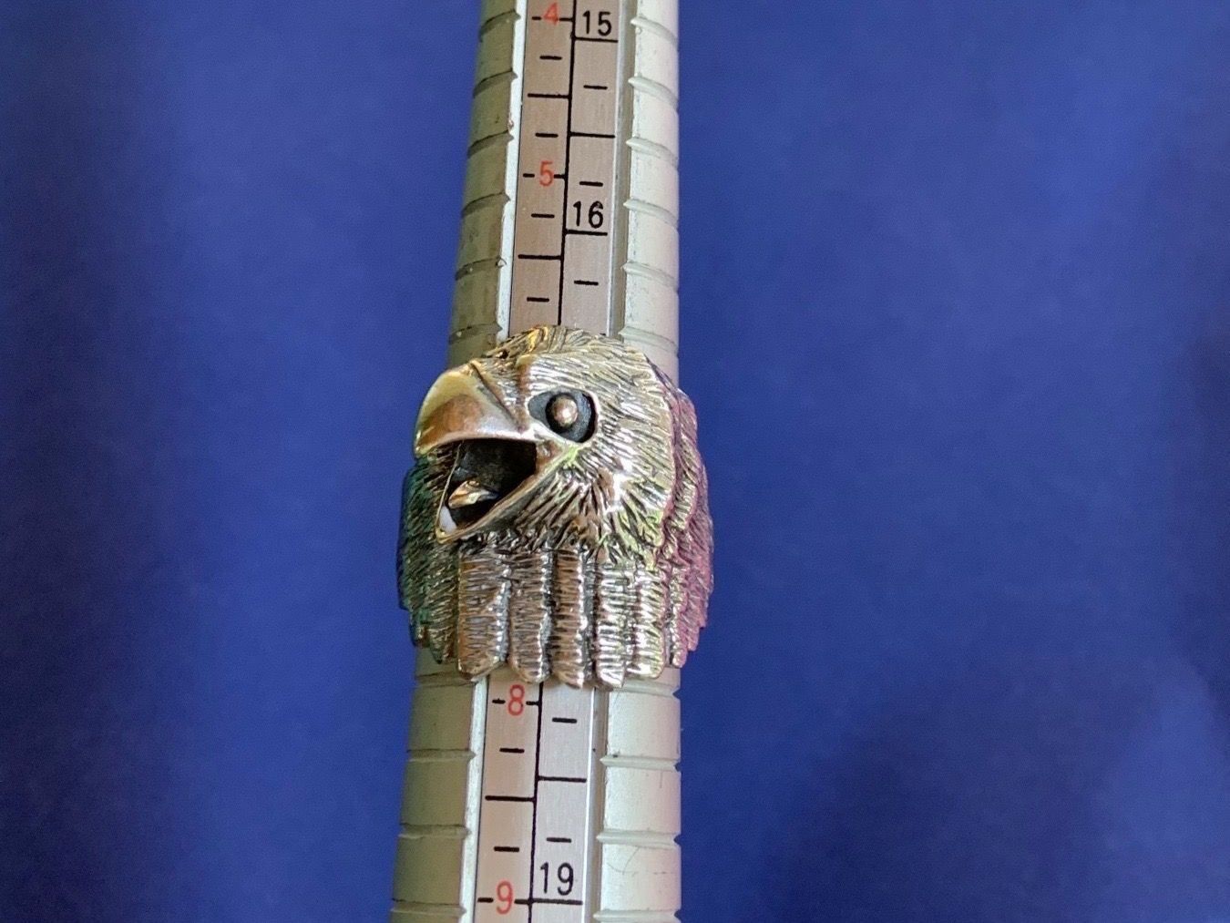 Anelli: Silberring Krafttier Adler (54) – Usato da Dittingen venduto da Bijoubelle 1