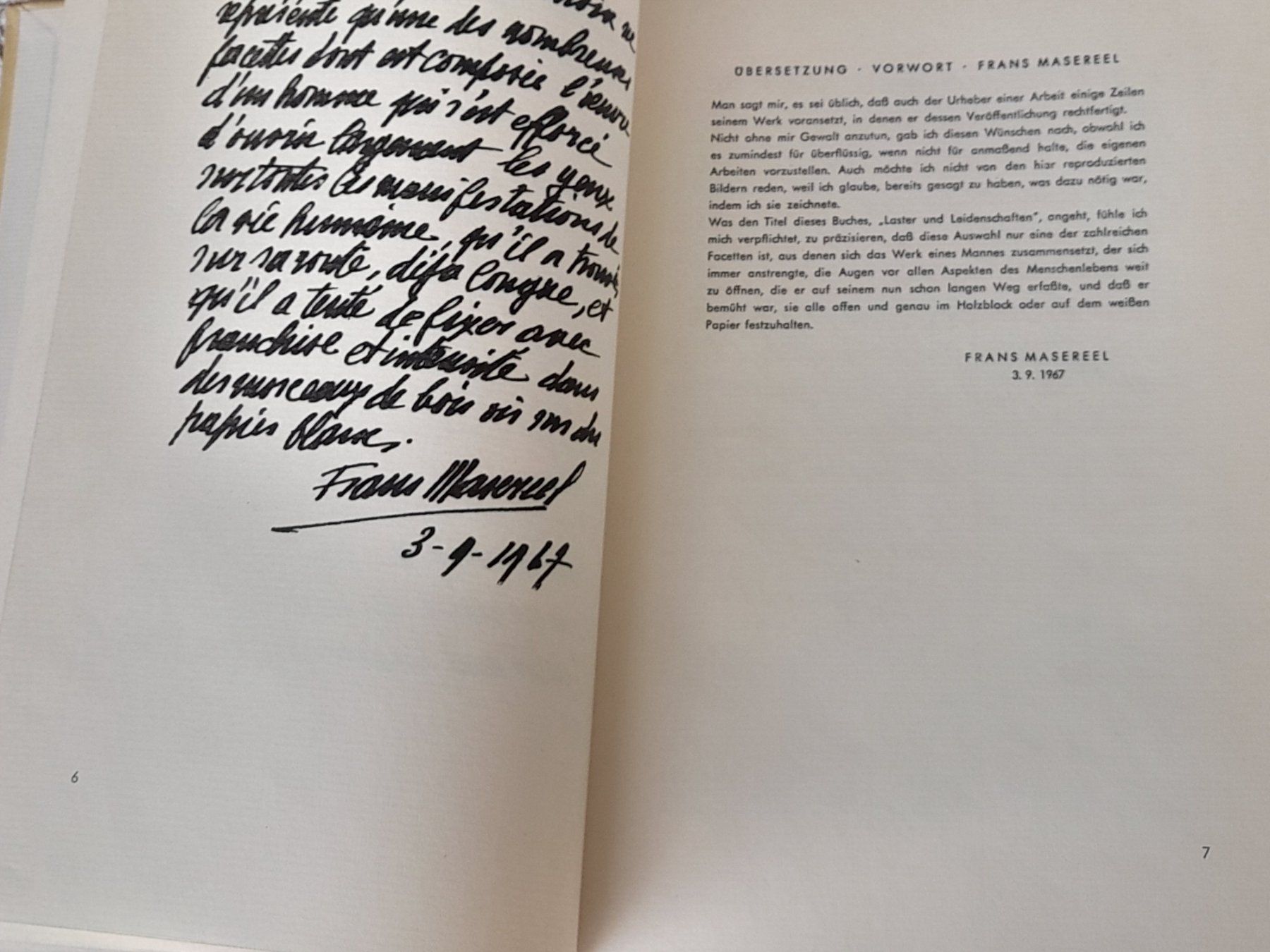 Libri: Buch Frans Masereel und Switbert Lobisser – Usato da Thun venduto da Treff.....e 2