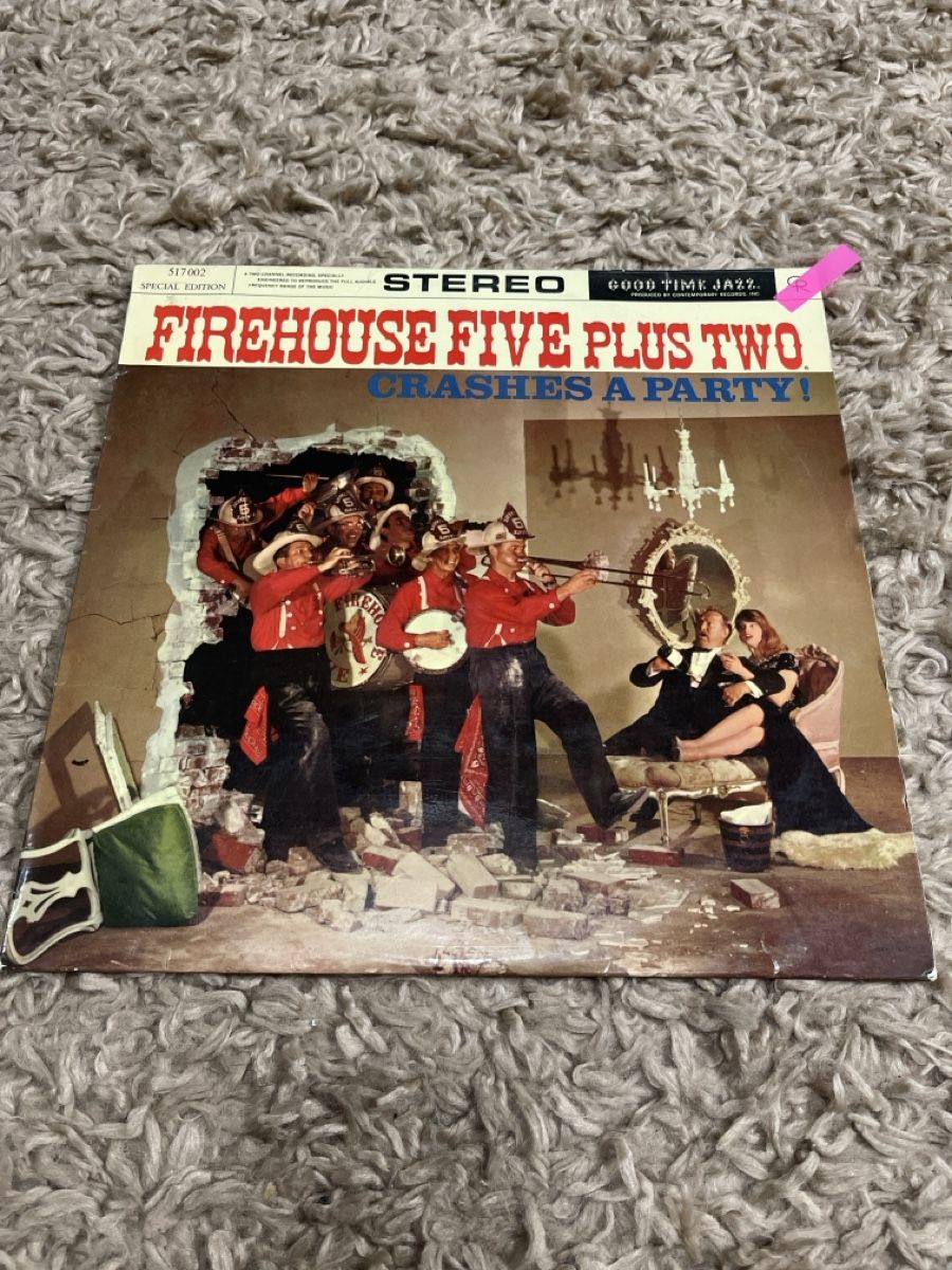 Dischi in vinile: Firehouse Five Plus Two Crashes A Party Vinyl Schallplatte – Usato da Unterkulm venduto da AnoliOccasion
