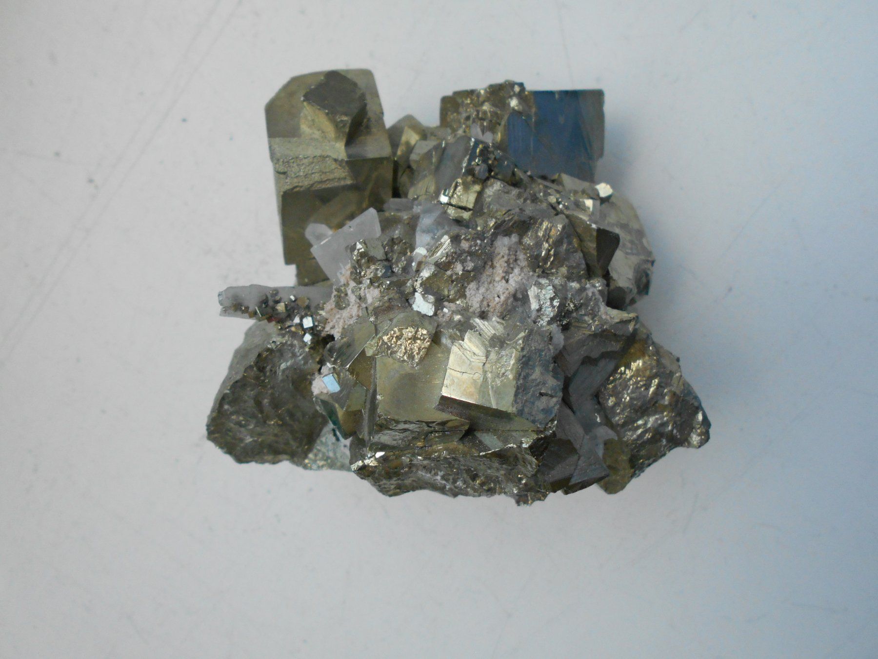 Minerali & Pietre curative: Pyrit Peru Top Sammlerstufe ca. 840 gr. – Nuovo (secondo la descrizione) da Zürich venduto da swisscristal01 5