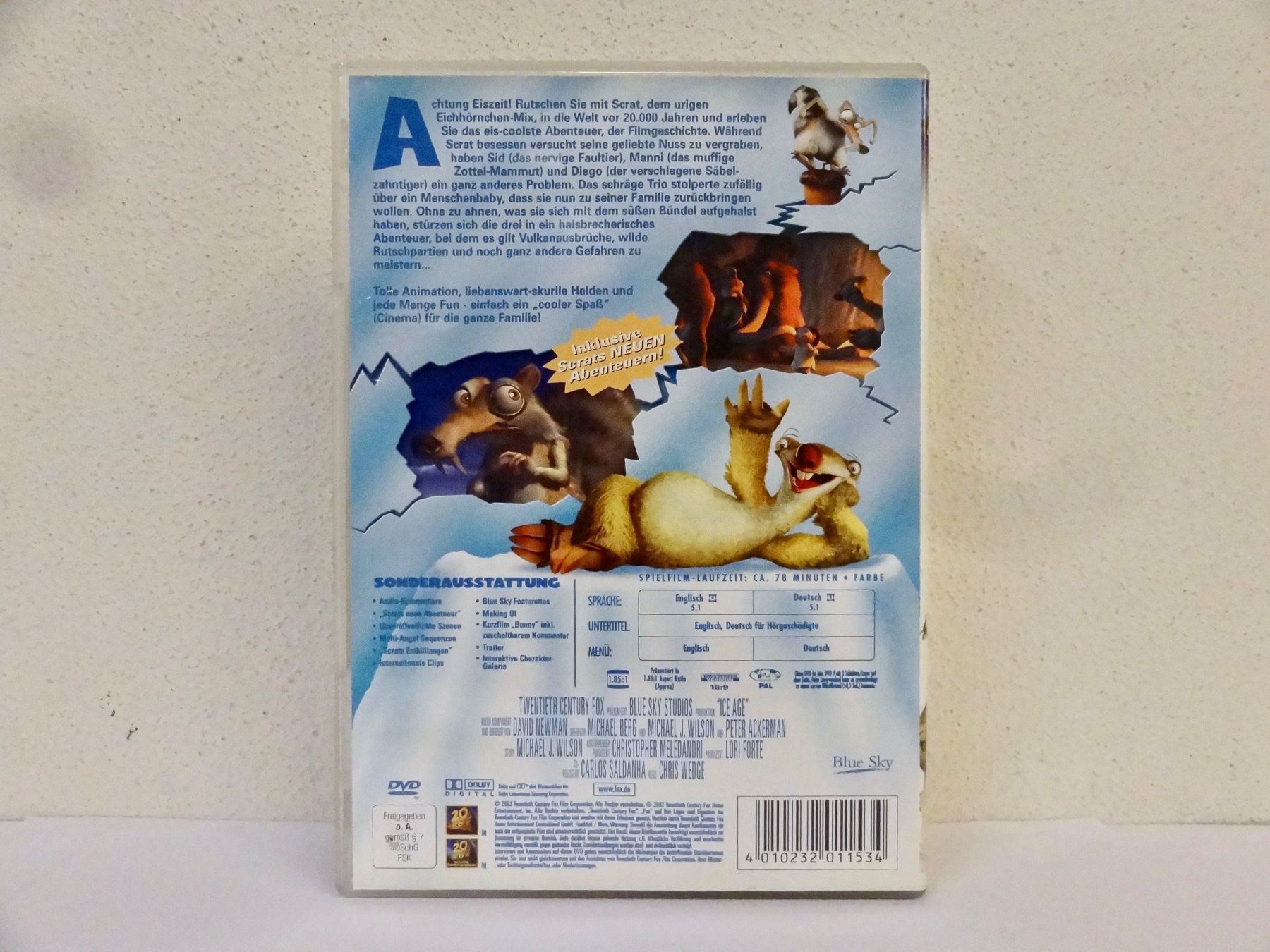 Alle DVDs: DVD ICE AGE TRICKFILM – Gebraucht aus Kerzers von wisaundso 1