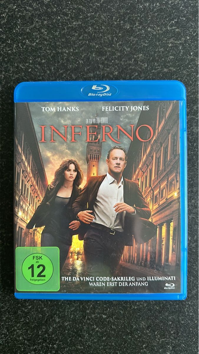 Tutti i DVDs: Inferno - Blu-ray Disc – Usato da Münsingen venduto da Sim2977