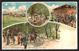 Litho Magdeburg, Gasthaus Rennwiesenkrug