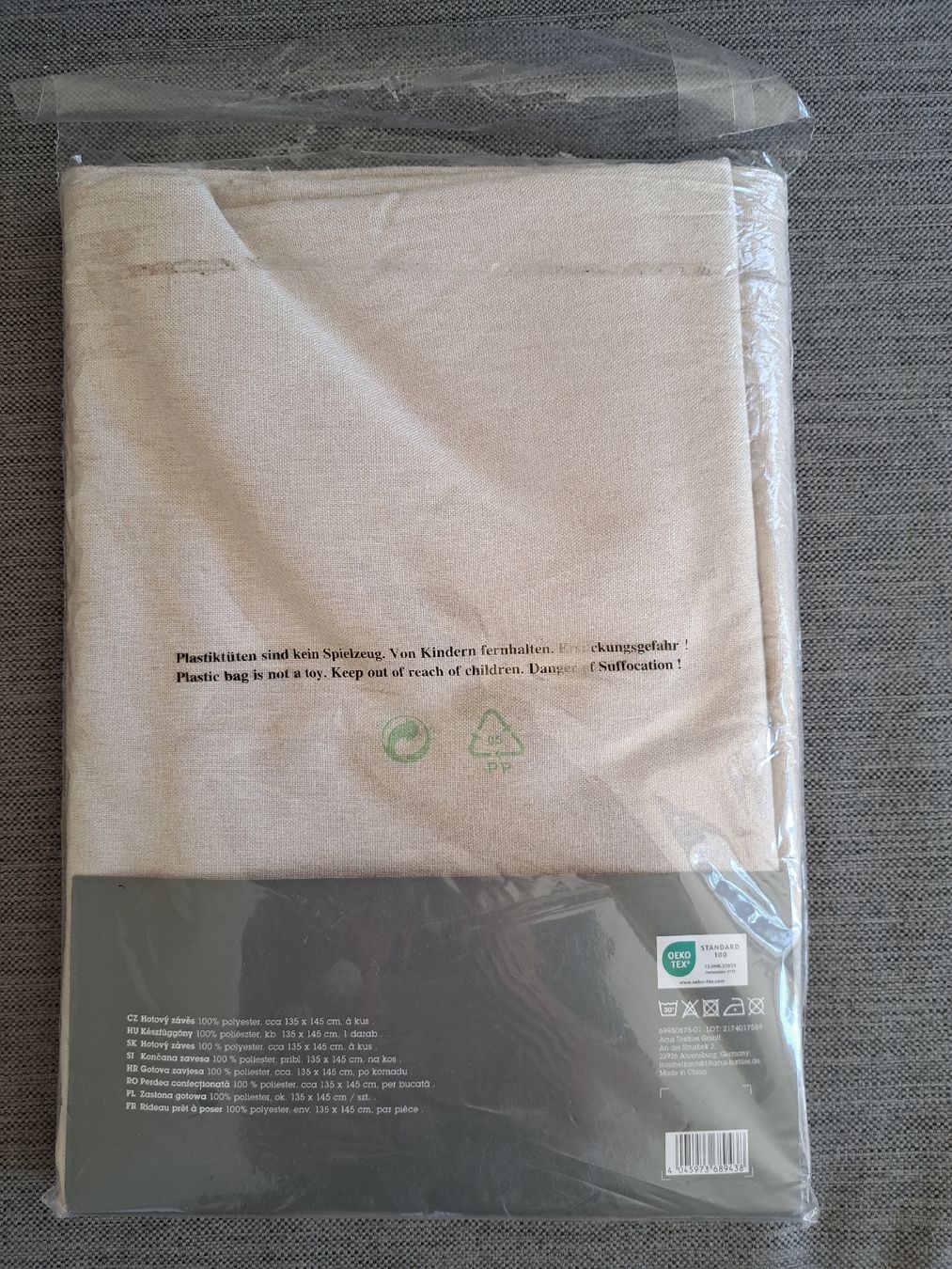 Vorhänge: originalverpackt: Fertigvorhang ULRICH 100% Polyester – Neu und originalverpackt aus Jona von cel_s8jx 3