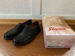 Sioux Mokassin Model Peru black Size 6 (ca.40)