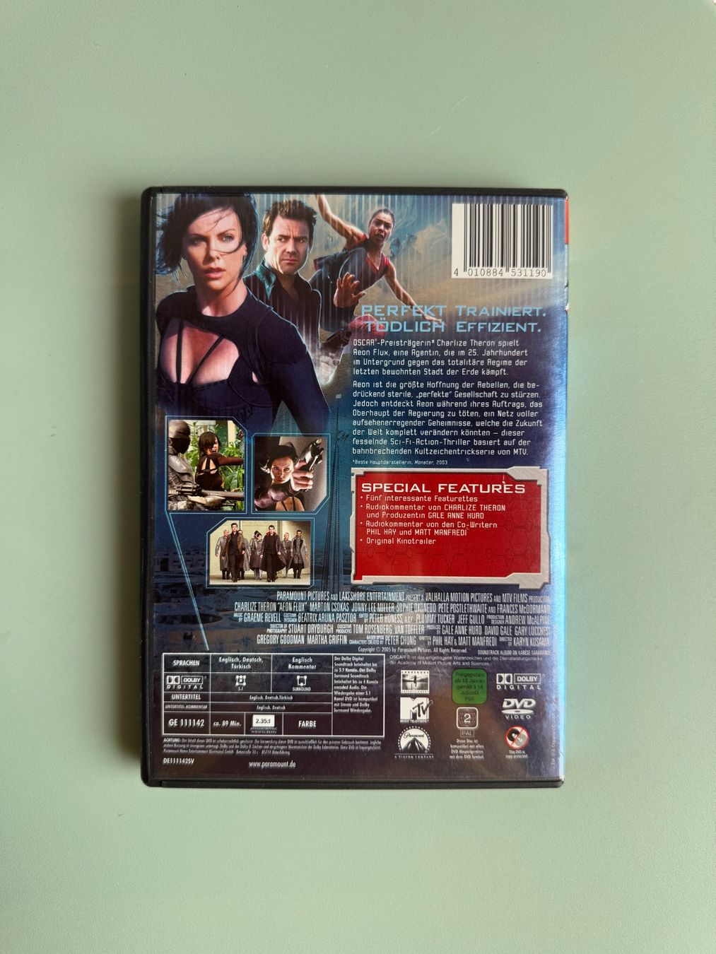 Tutti i DVDs: Aeon Flux DVD – Usato da Kägiswil venduto da Jindujune 1