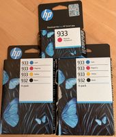 2 Sets Druckerpatronen HP 933/932