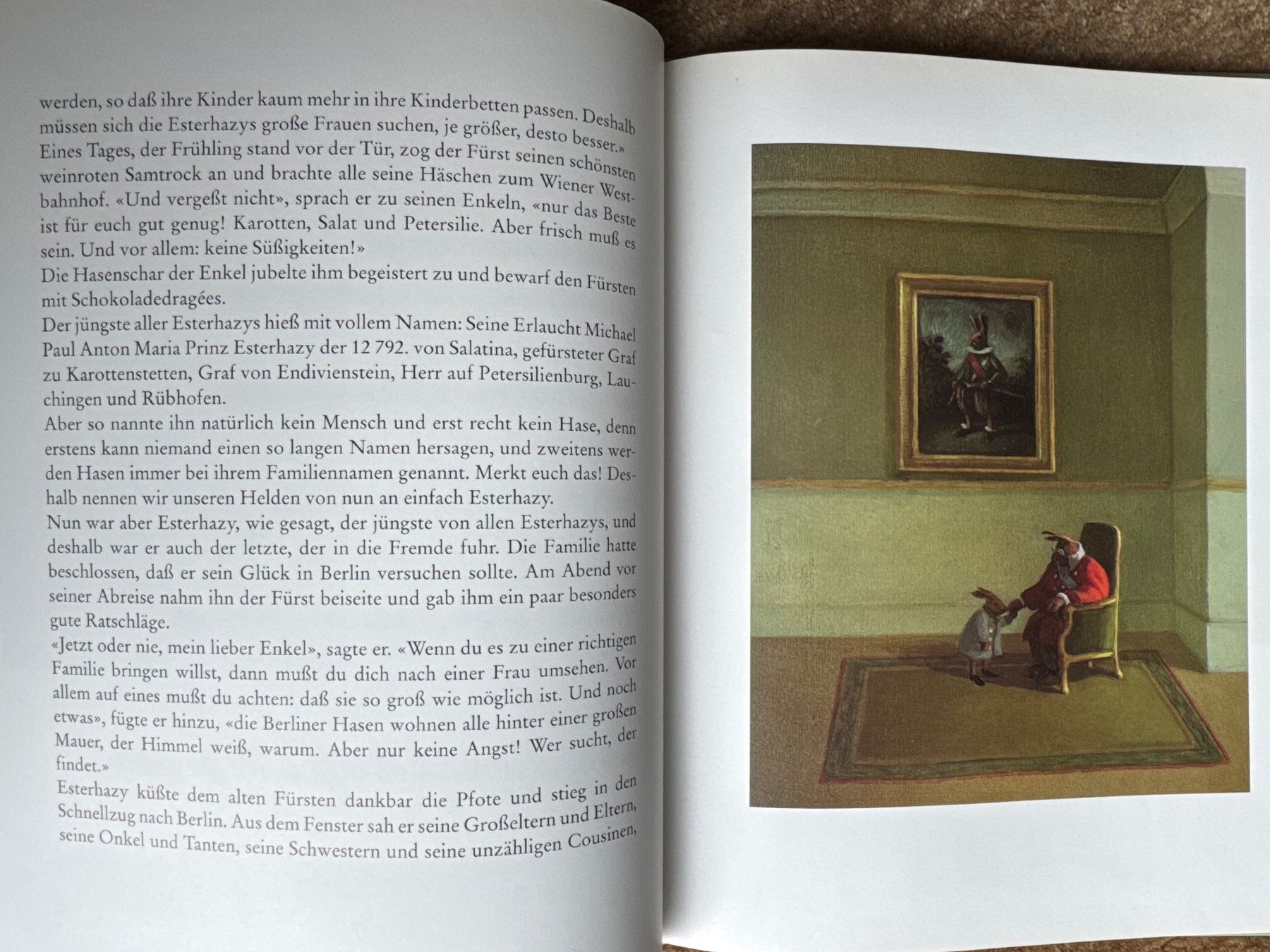 Libri: Esterhazy -Eine Hasengeschichte - Irene Dische – Usato da Aarau venduto da Kilauea 2