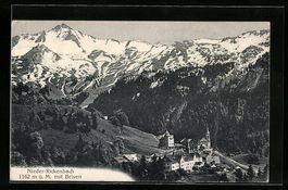 Niederrickenbach, Ortsansicht mit Brisen
