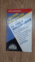 Barron's Book Notes To Kill a Mockingbird Harper Lee Buch