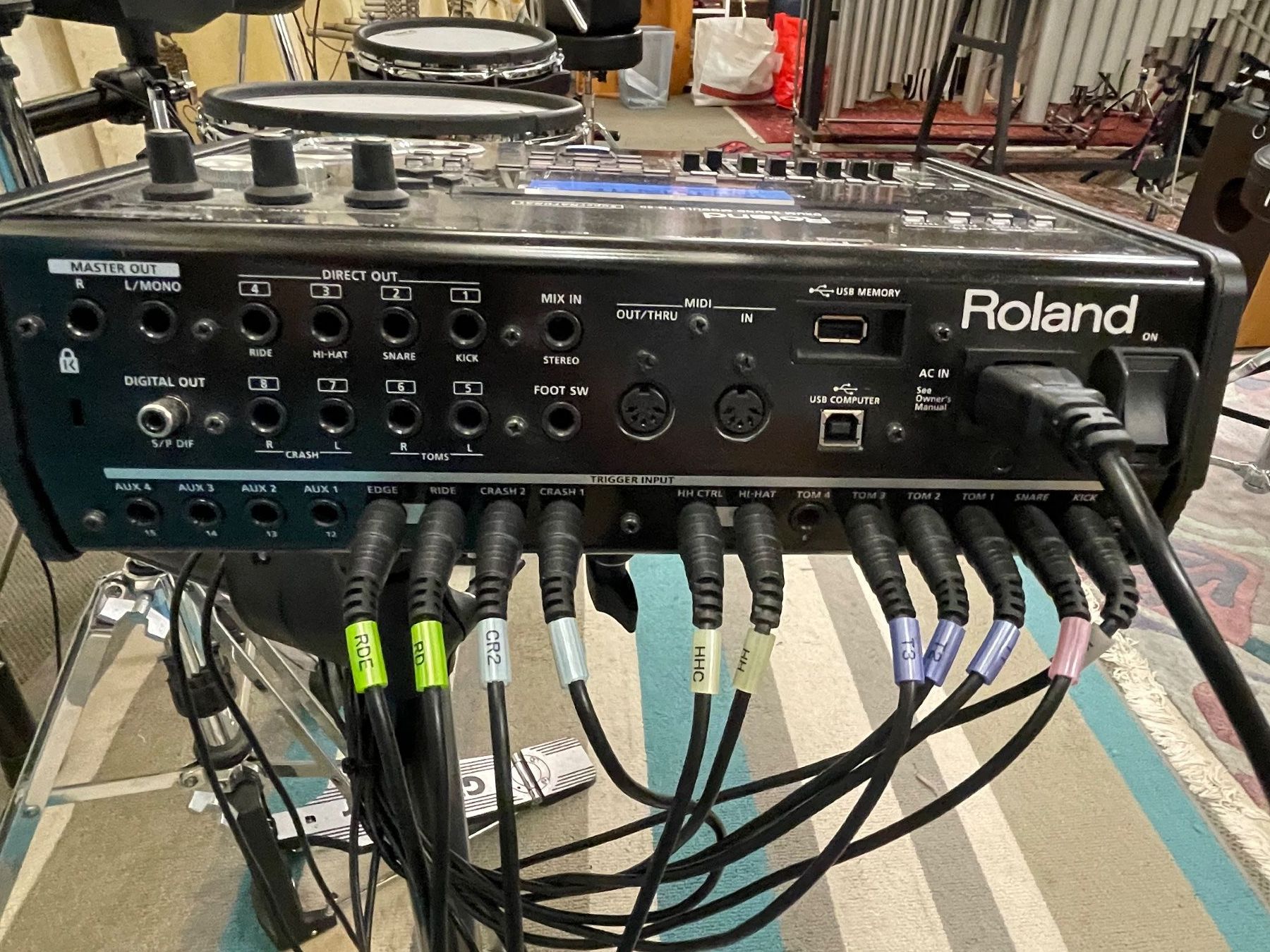 Roland Strumenti musicali: Roland E-Drum Set TD-30 – Usato da Winterthur venduto da Moscarini 5