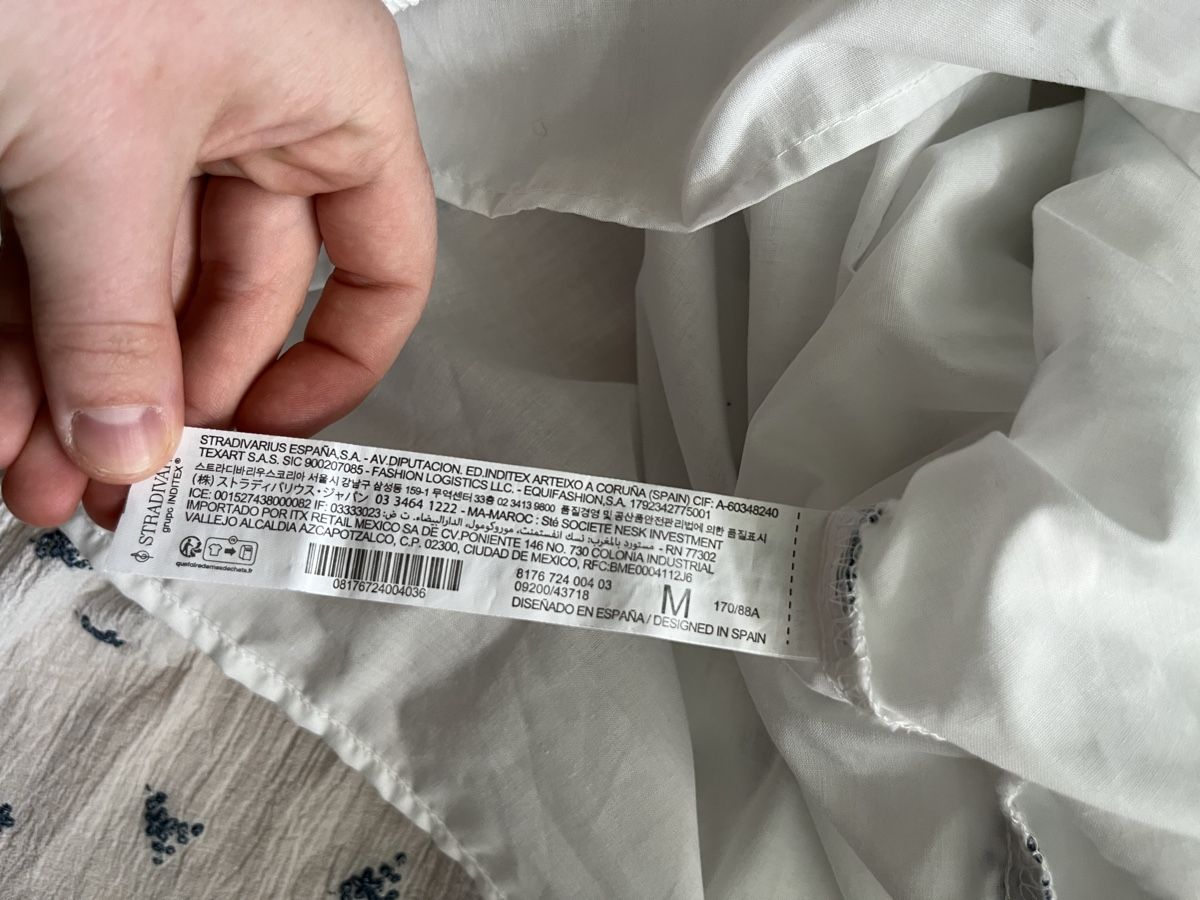 Stradivarius Vestiti: Sommerkleid Stradivarius weiss – Usato da Zuzwil SG venduto da dieschnellemichelle 5