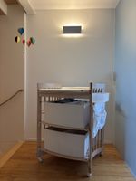 Stokke Wickeltisch weiss lasiert vollständig 