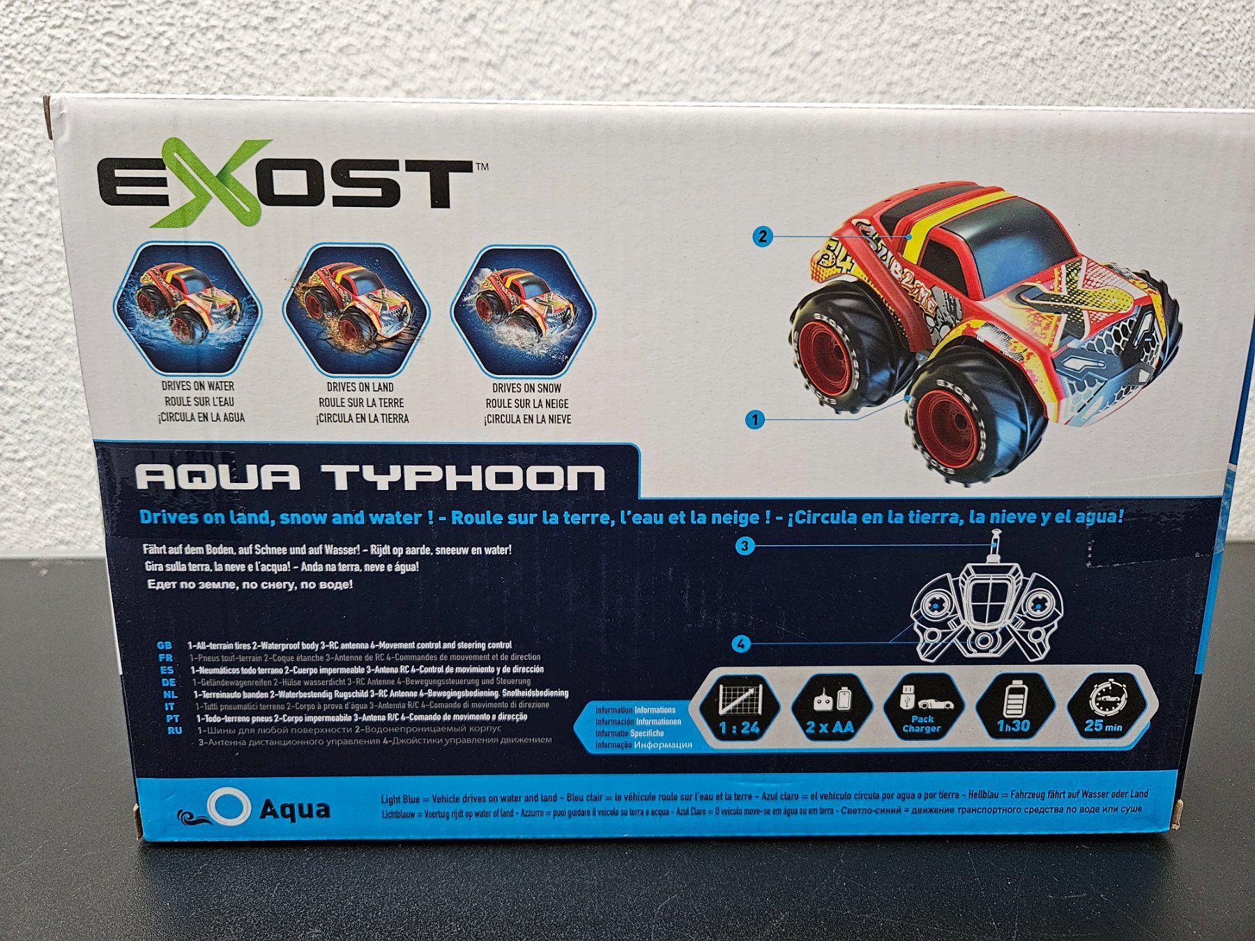 RC Modellbau: Neu - EXOST - Aqua Typhoon - RC Auto – Neu und originalverpackt aus Dagmersellen von Jarsetz_Restposten 1