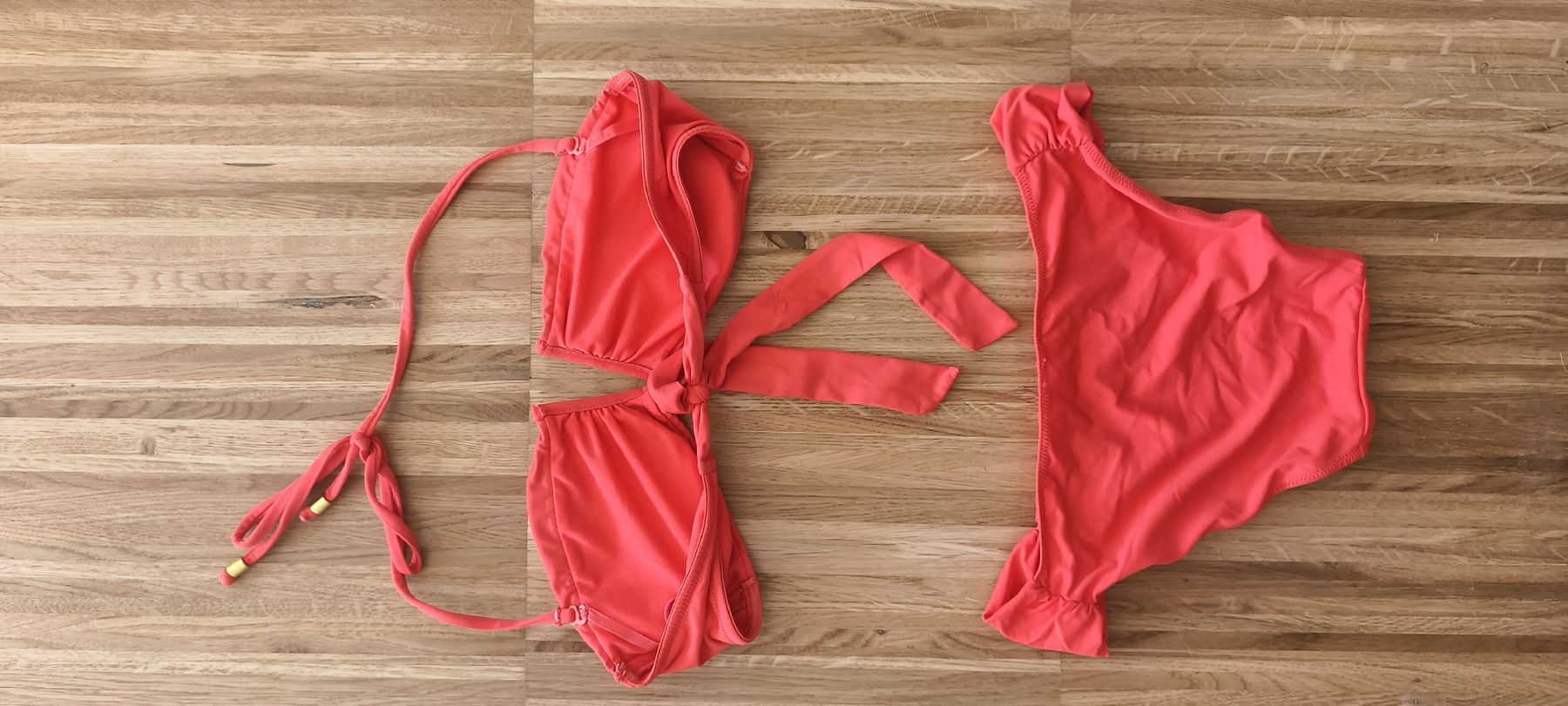 Costumi da bagno & Bikini: Coral red Two-Piece Bikini Set - Size XS – Usato da Erlenbach ZH venduto da rem_p5dd 1