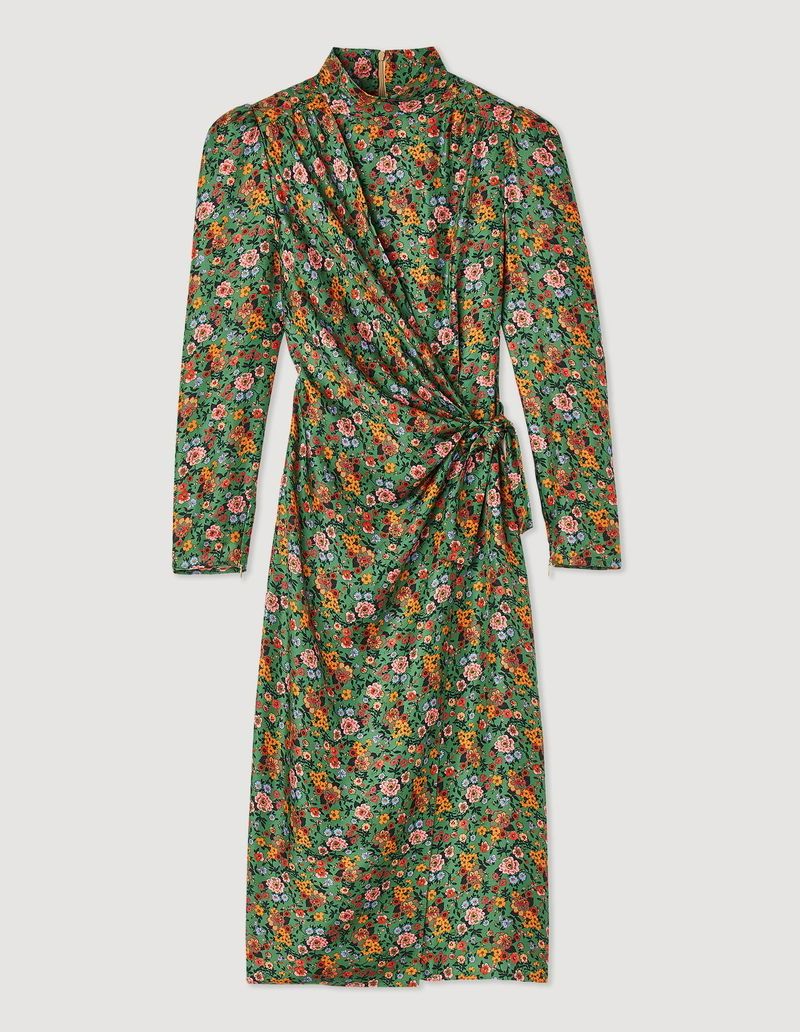 Sandro Kleider: Sandro Lueur Floral Print Robe Taille - S – Neu (gemäss Beschreibung) aus Genève von iry_67wr 2