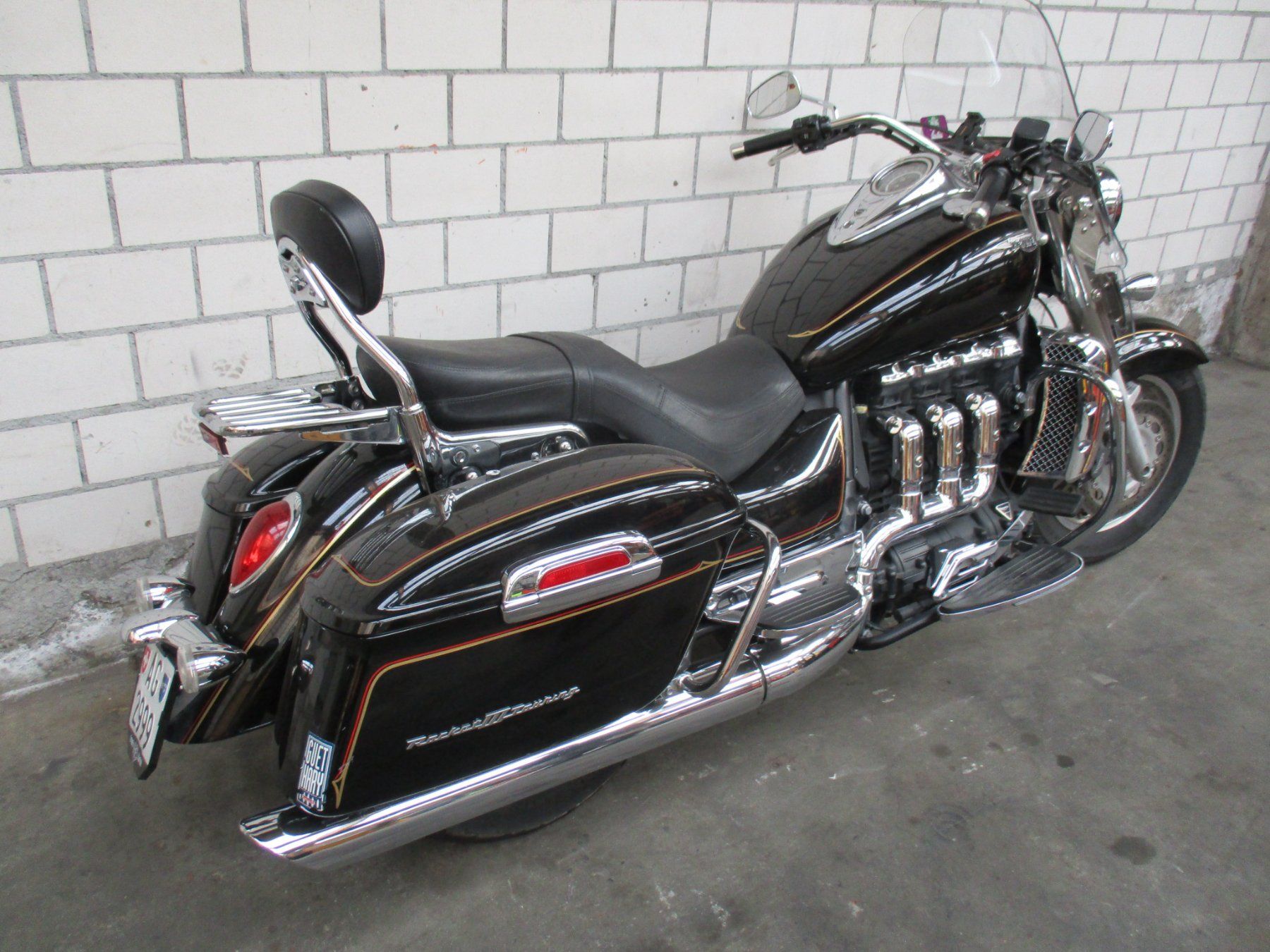 Triumph Touring: TRIUMPH ROCKET III TOURING ab MFK 09.2024 – Usato da Seon venduto da zomahandel 3