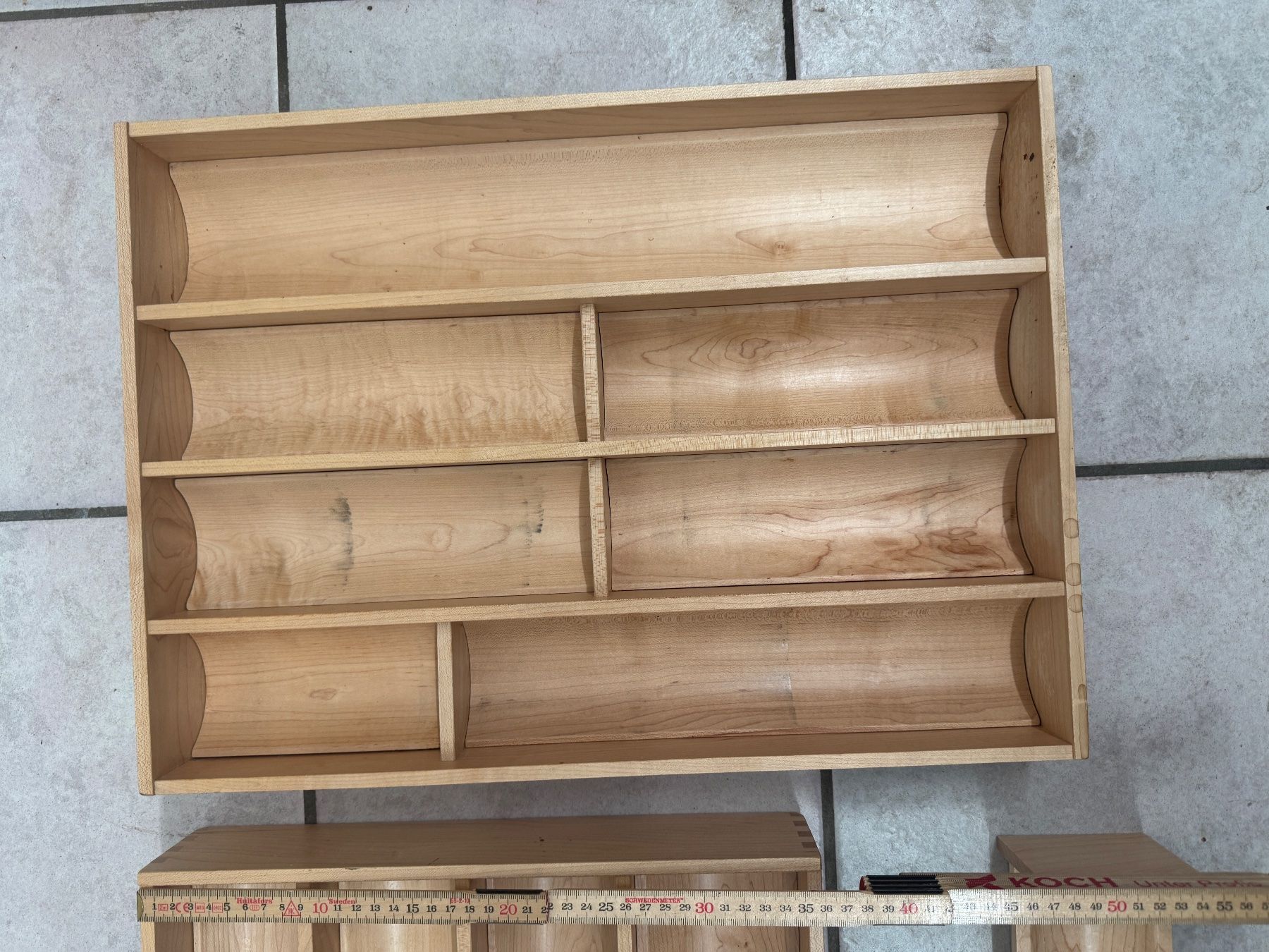 Cucine complete: Besteckeinsatz/ Besteckkasten Holz – Usato da Kloten venduto da S.Bout78 2