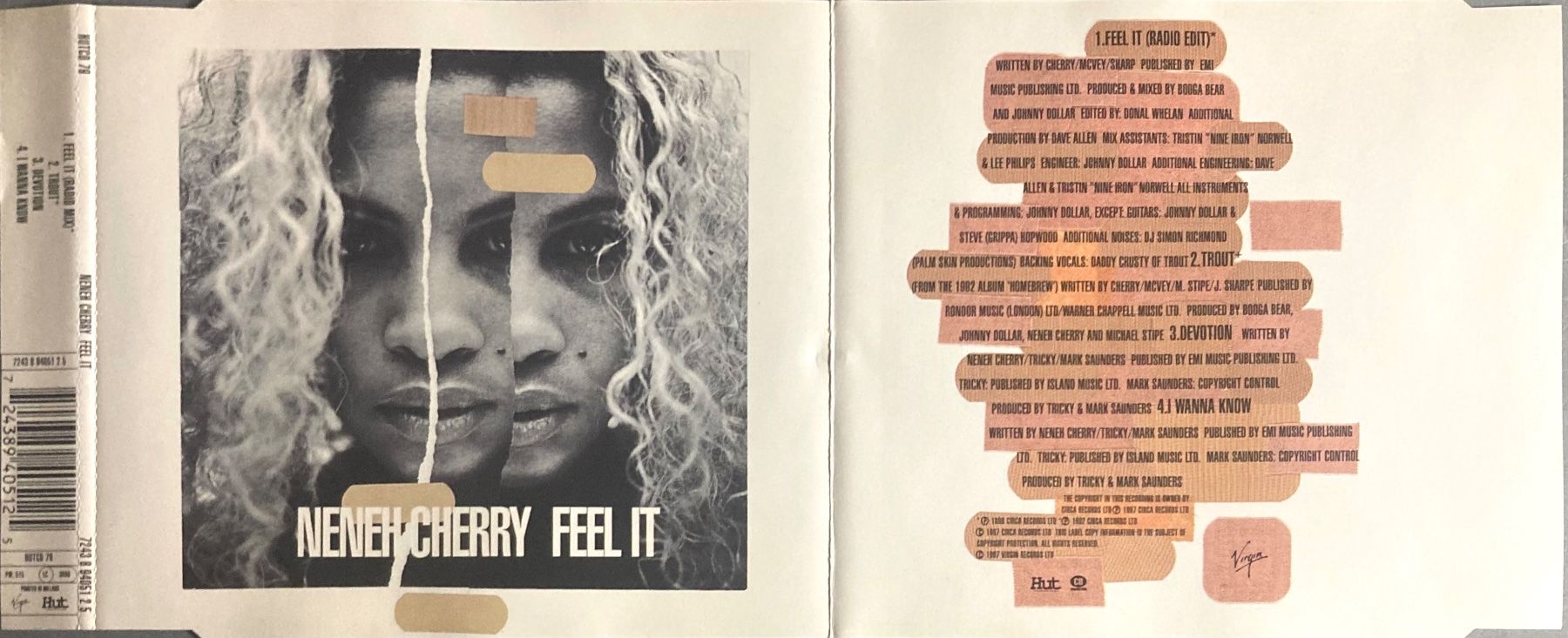 CD: NENEH CHERRY - FEEL IT – Usato da Poliez-Pittet venduto da Newtown-Records