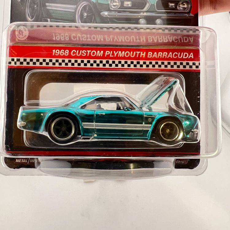 HOT WHEELS RLC 1968 Custom Plymouth Barracuda - Red Line C. (Neu und ...