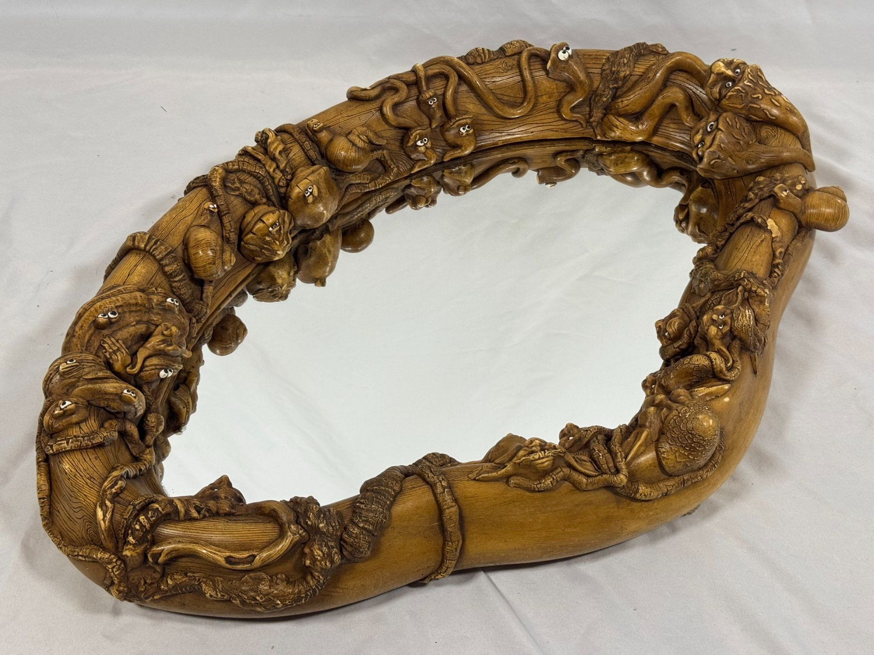 Specchi: Grand miroir ovale Gnoko – Usato da Tramelan venduto da lolopat 5