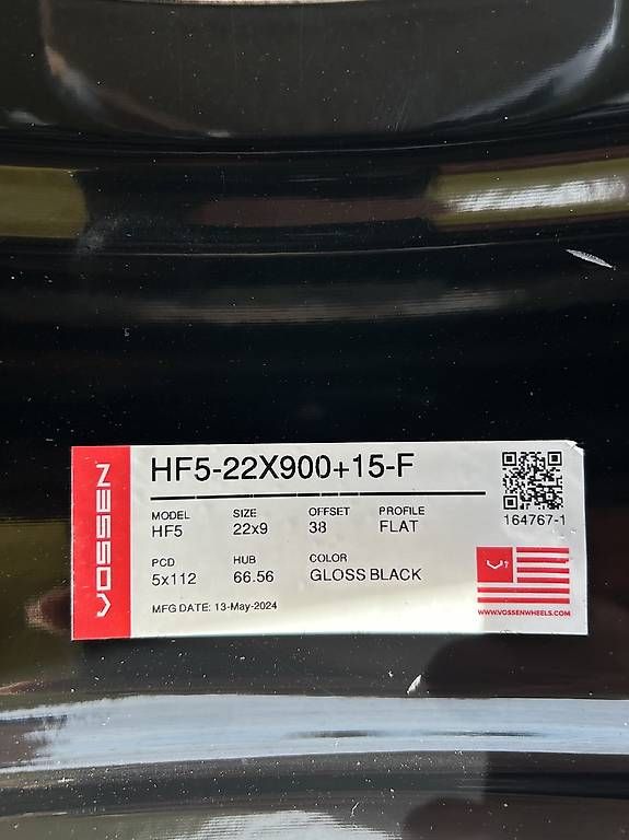 Vossen Cerchioni: Vossen 22" – Usato da Arbon venduto da V702 1