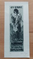 Exlibris Georg Poppe - Original Radierung signiert