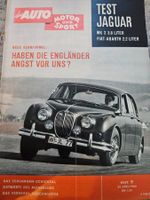 AMS 9/60 Jaguar MK 2 3.8  Fiat Abarth 2.2 Liter xa