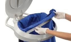 Abfalleimer: Fahrbarer Abfallsammler SMILEY – Neu (gemäss Beschreibung) aus Ruettenen von Cleanway 4